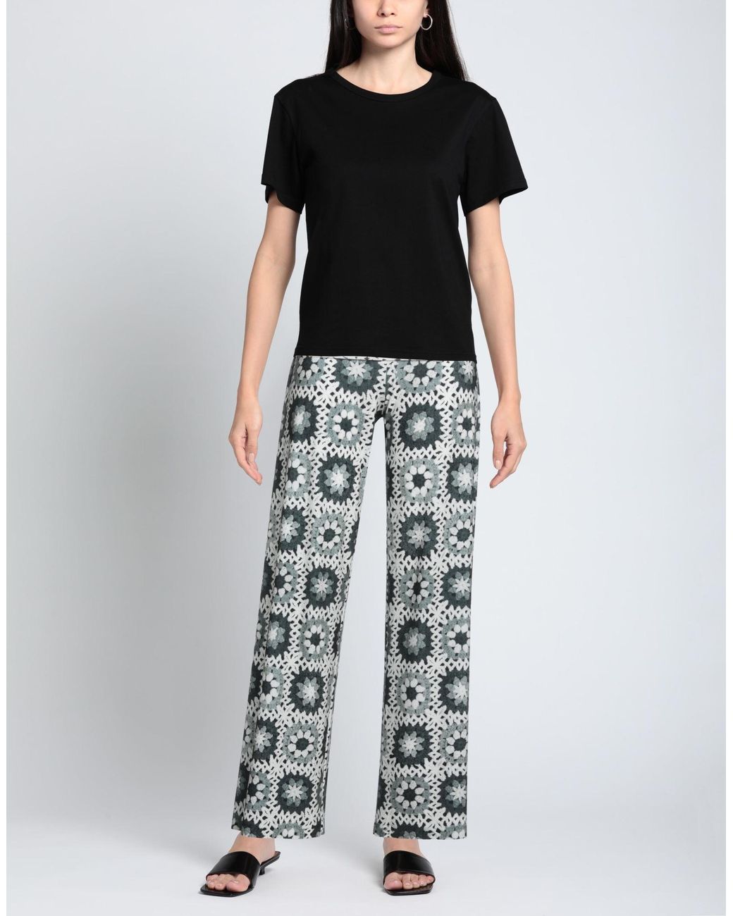 Norma Kamali Blue Trouser