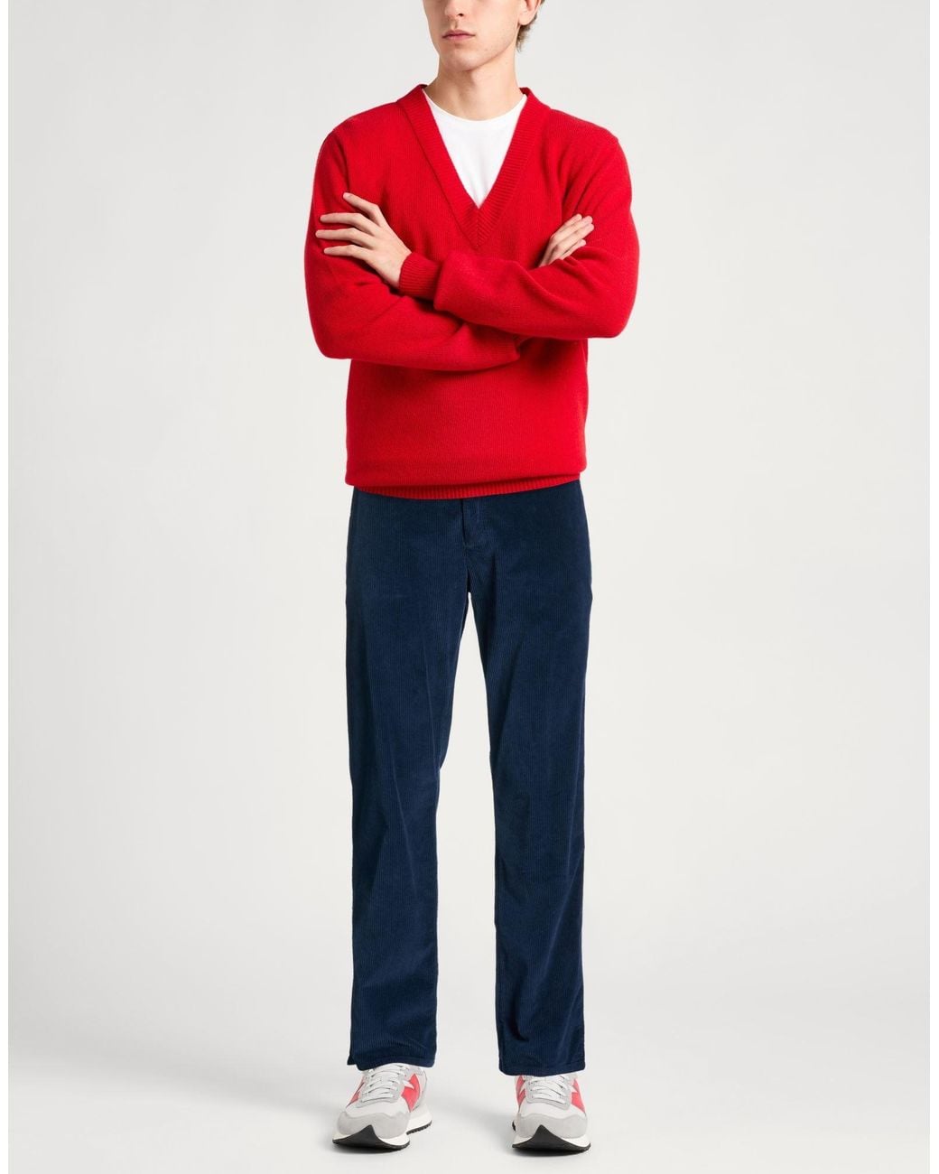 Harmont & Blaine Blue Midnight Pants Cotton, Lyocell, Elastane for men