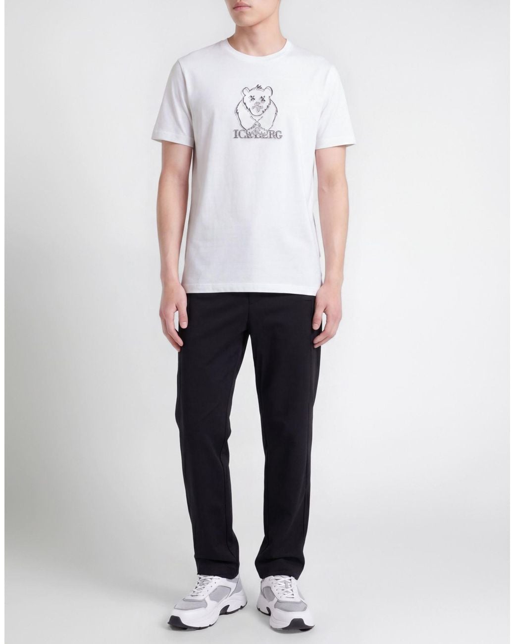 Iceberg White T-Shirt for men