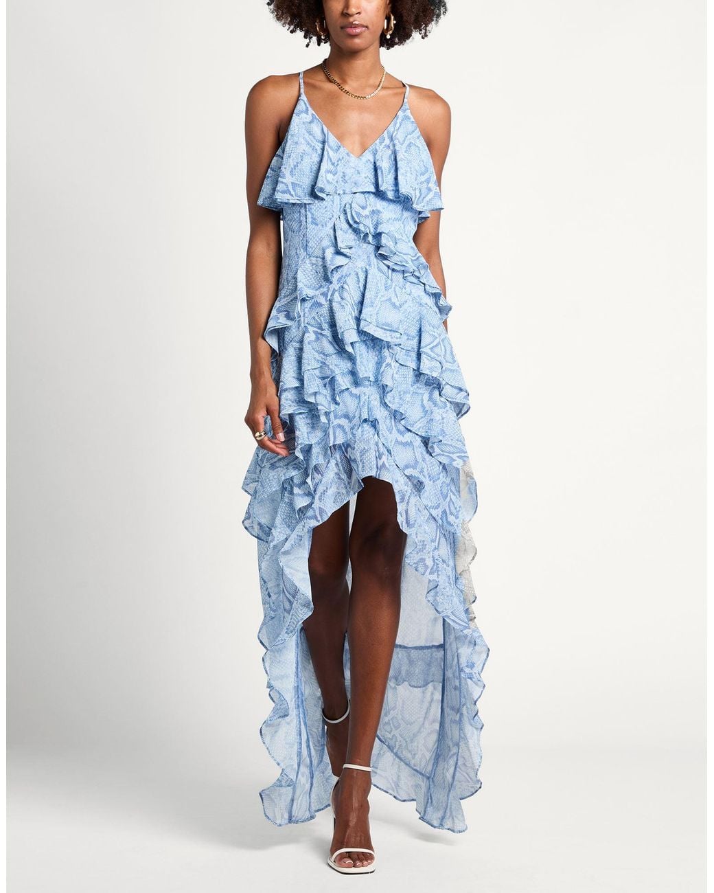 No Secrets Blue Maxi Dress