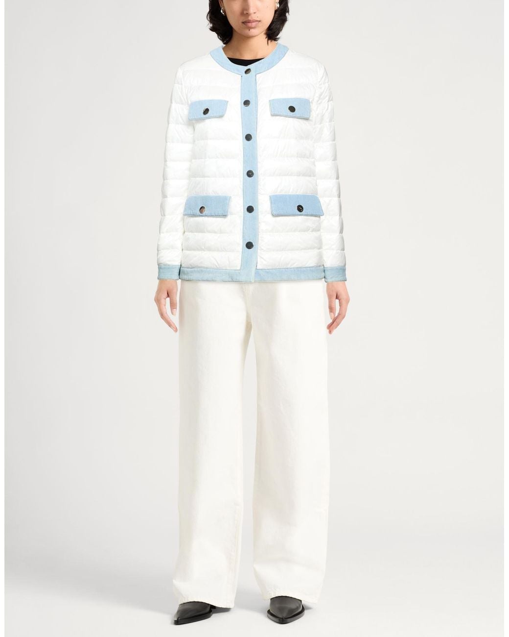 Blauer Blue Puffer