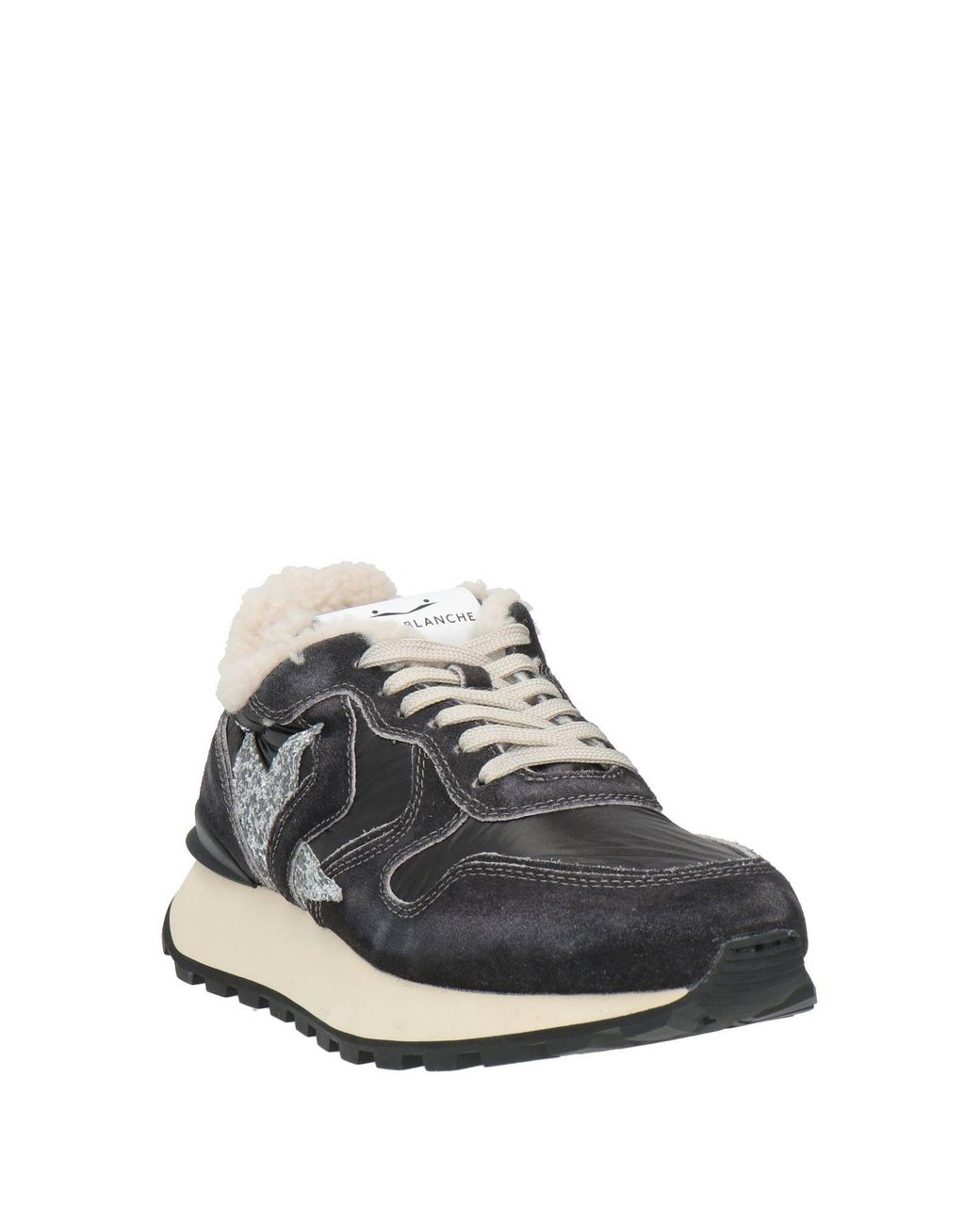 Voile Blanche Black Sneakers Leather