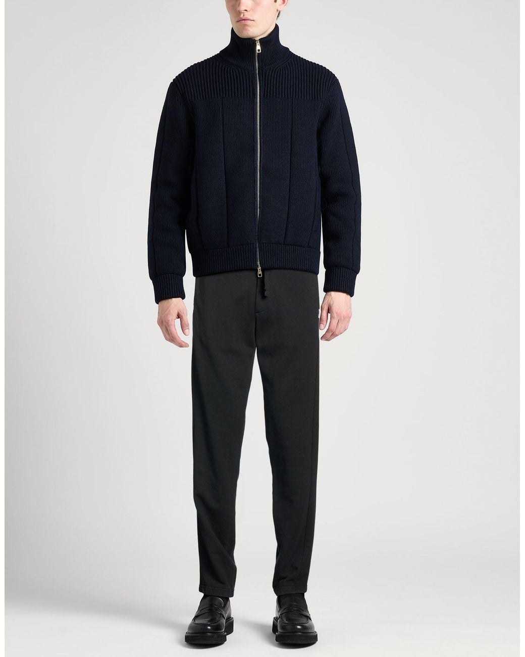 Crossley Black Pants Cotton for men