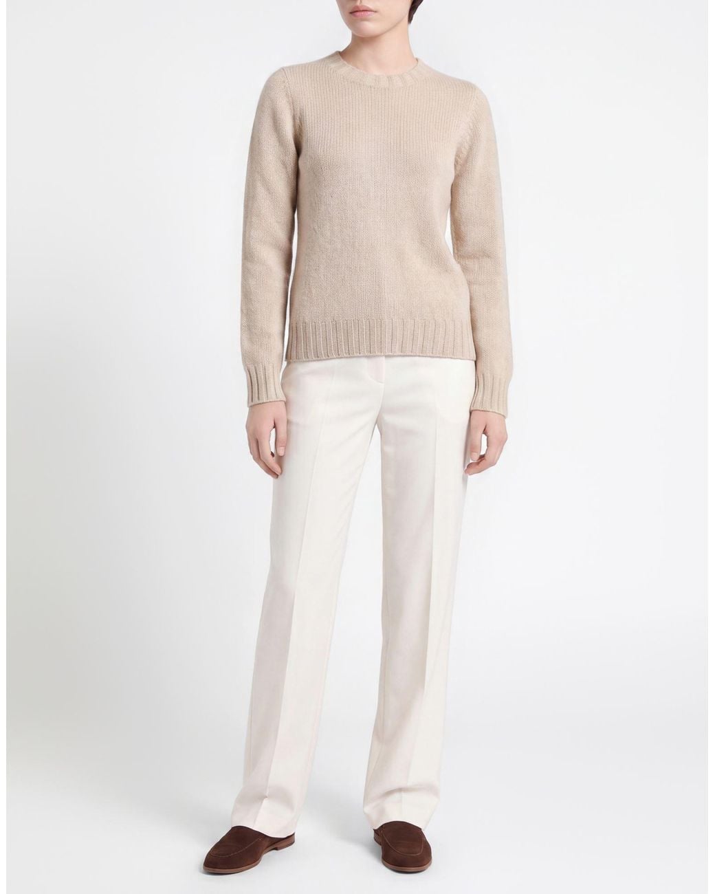 Pullover Aragona de color Natural