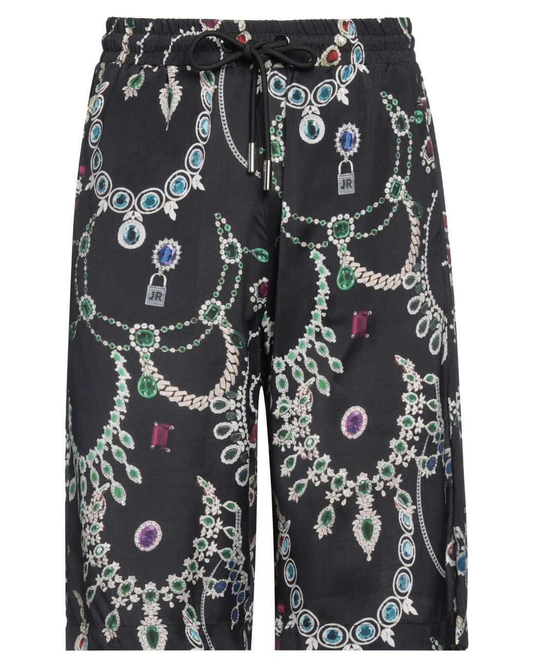 John Richmond Black Shorts & Bermuda Shorts for men
