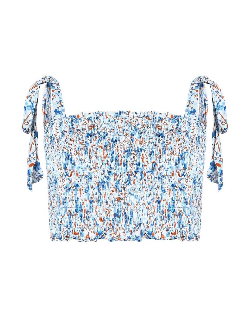 Poupette Blue Top Viscose