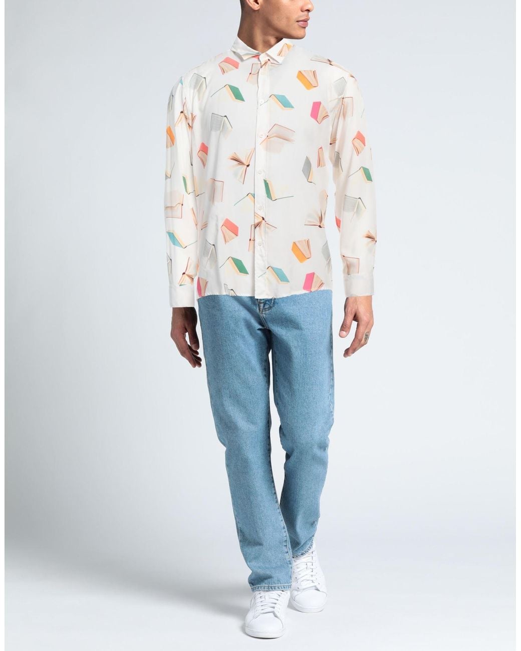 Daniele Alessandrini White Shirt for men