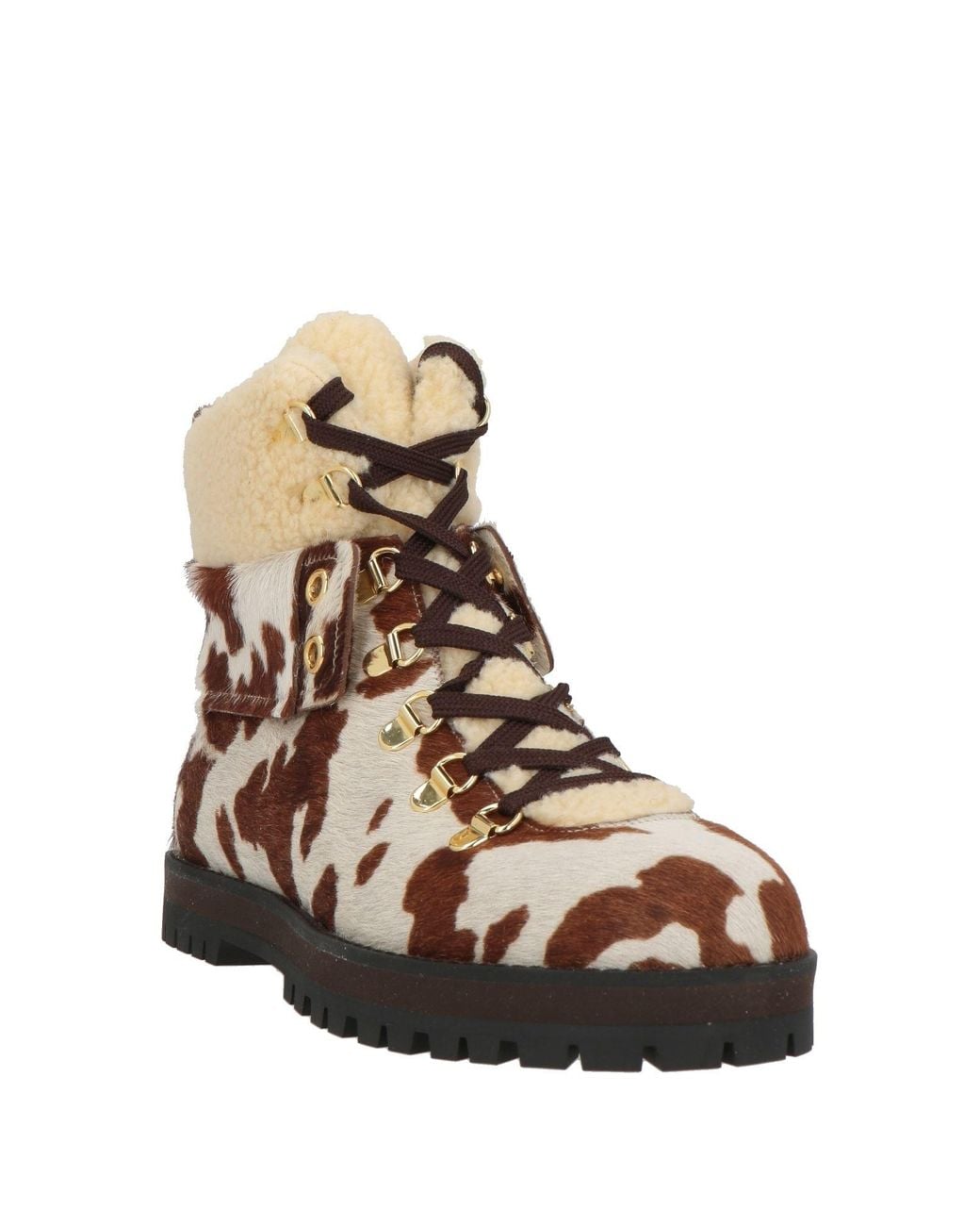 Odissi Brown Ankle Boots Leather