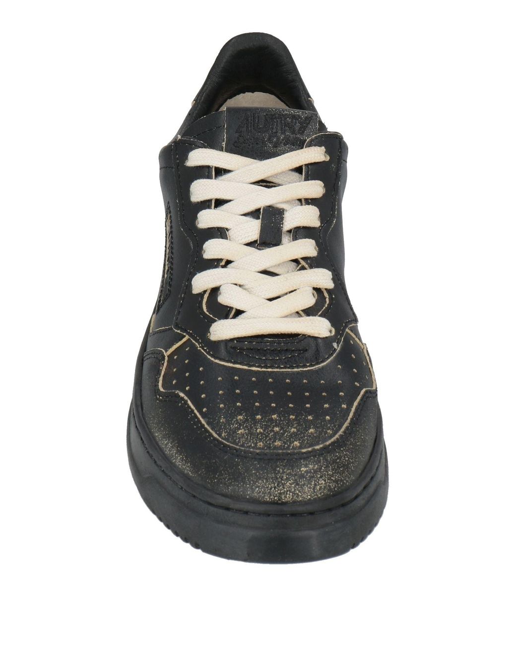 Autry Black Sneakers Leather for men
