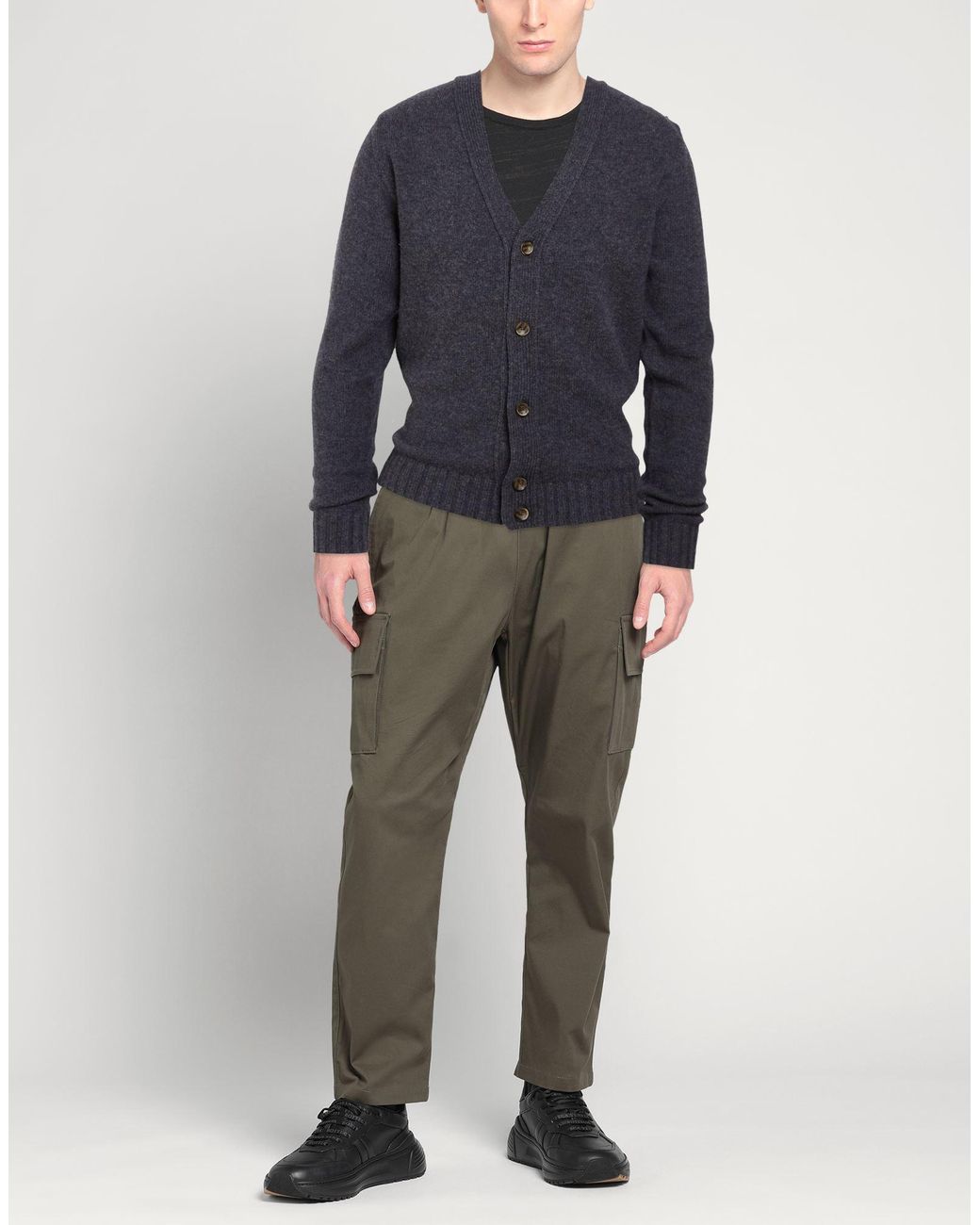 Roda Blue Cardigan for men