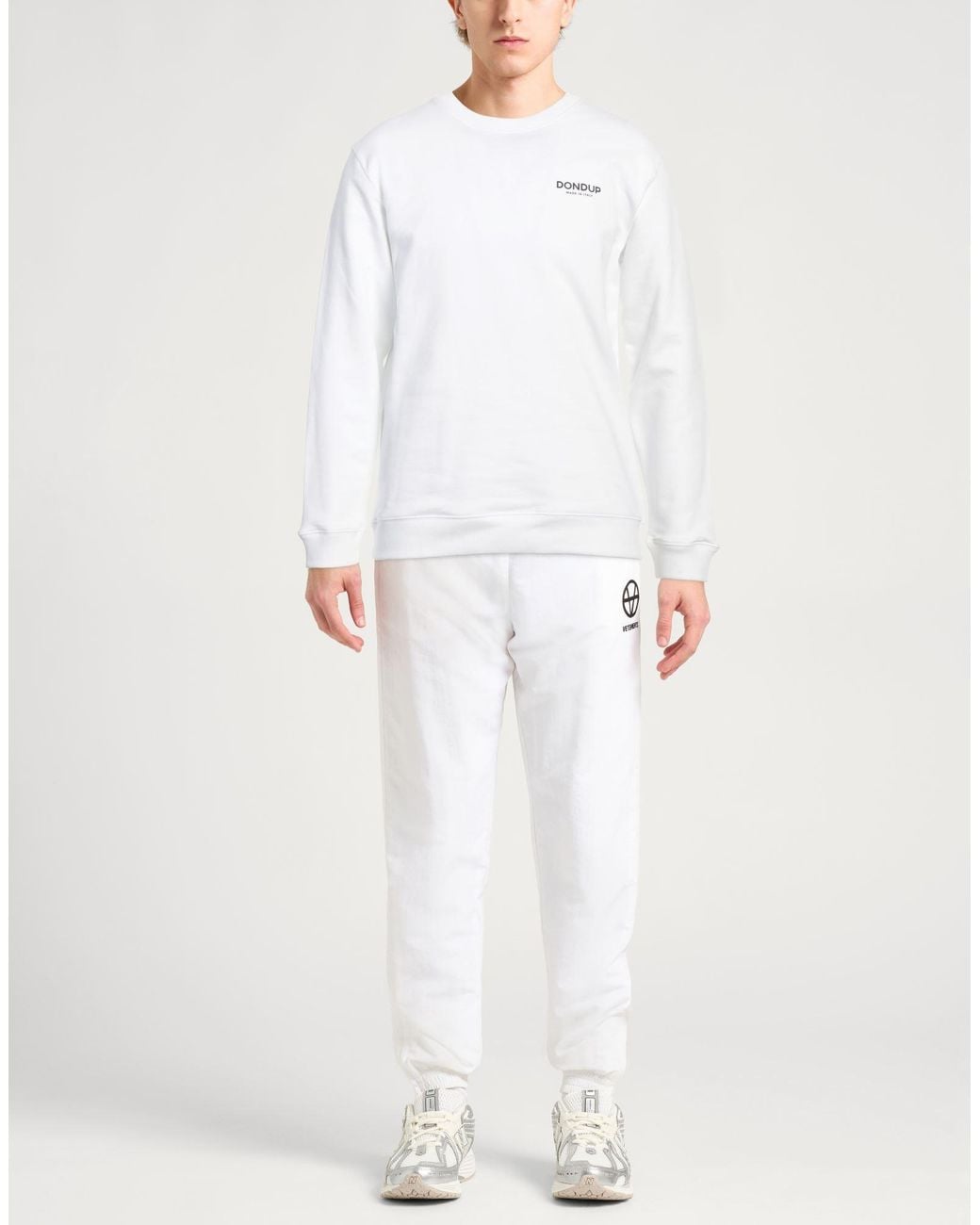 Dondup White Sweatshirt for men