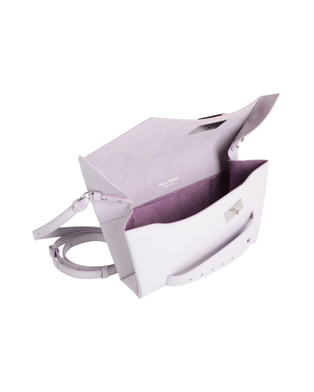 Maison Margiela White Clutch Leather