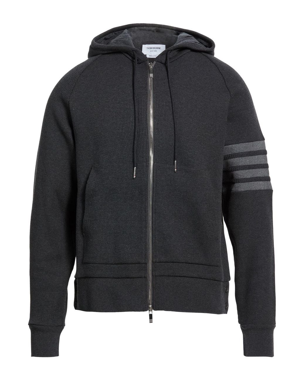 Thom Browne Black Sweatshirt Cotton, Elastane for men