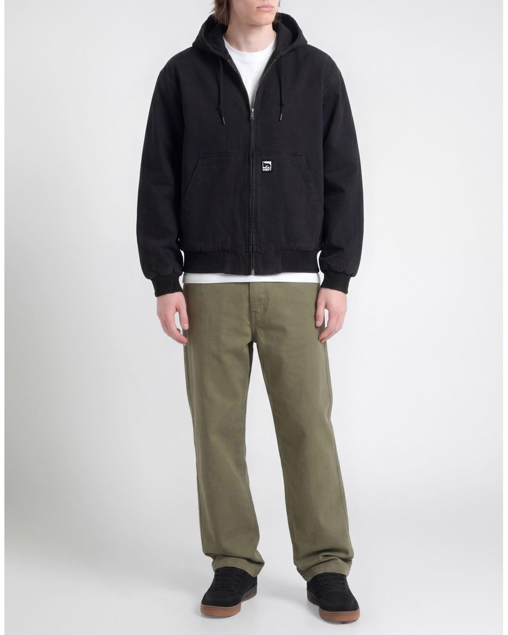 Obey Blue Jacket for men
