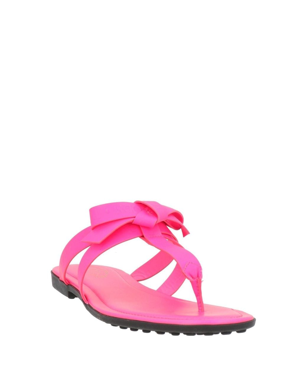 Tod's Pink Thong Sandal