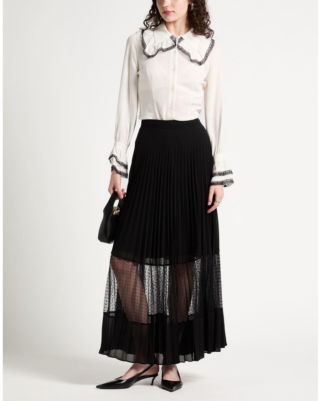Twinset Black Maxi Skirts