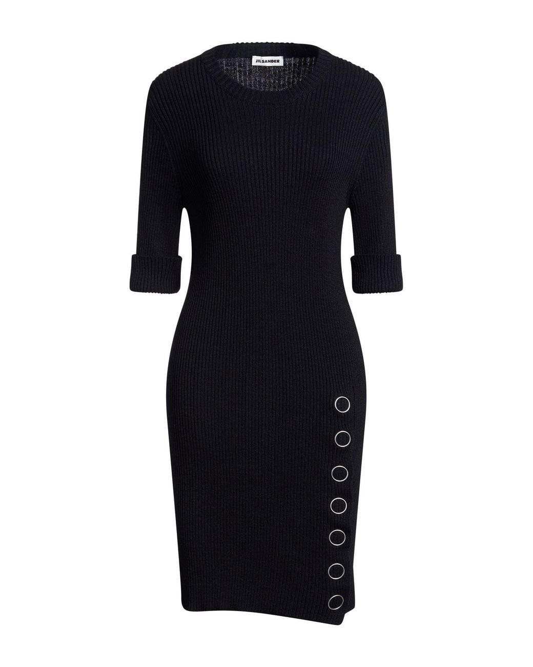 Jil Sander Blue Mini Dresses