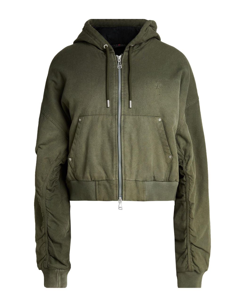 Nike Green Military Jacket Cotton