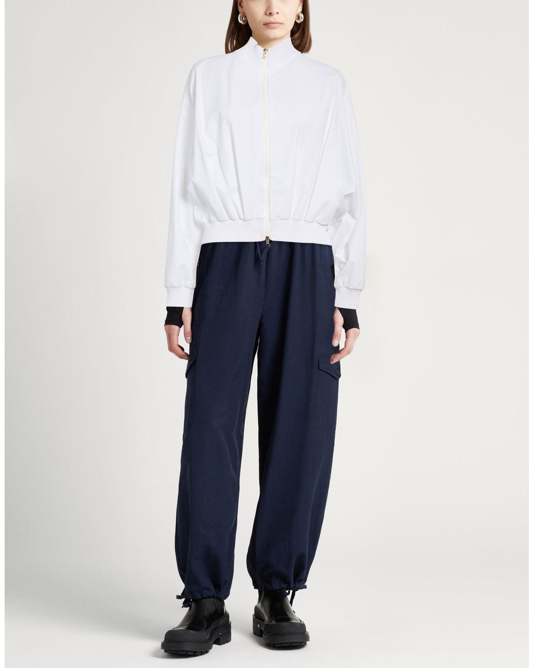 Herno White Jacket Polyamide, Elastane