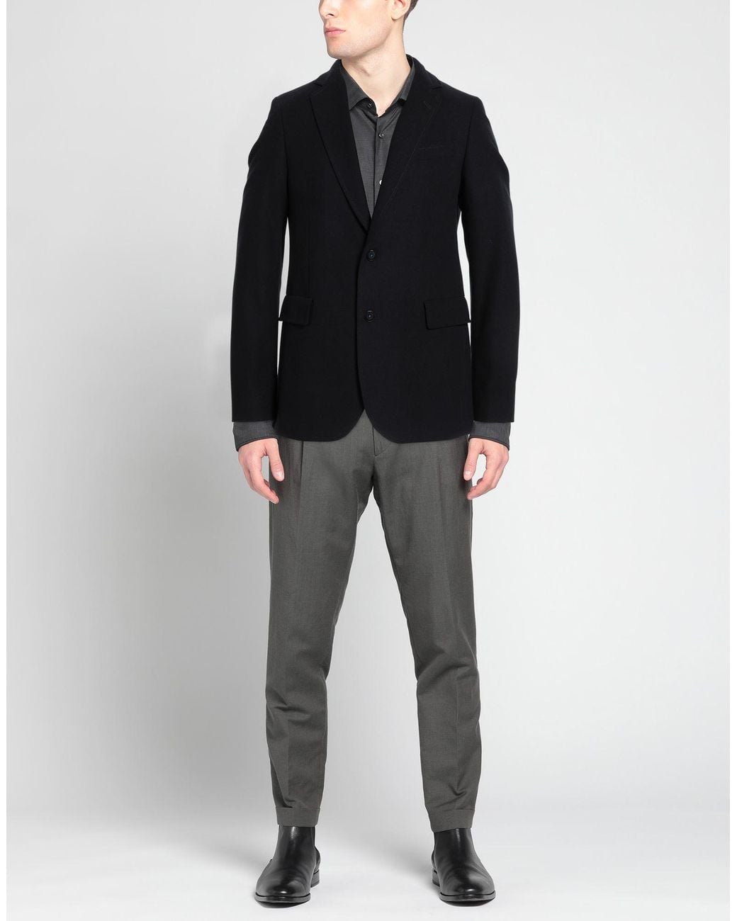 Manuel Ritz Black Blazer for men