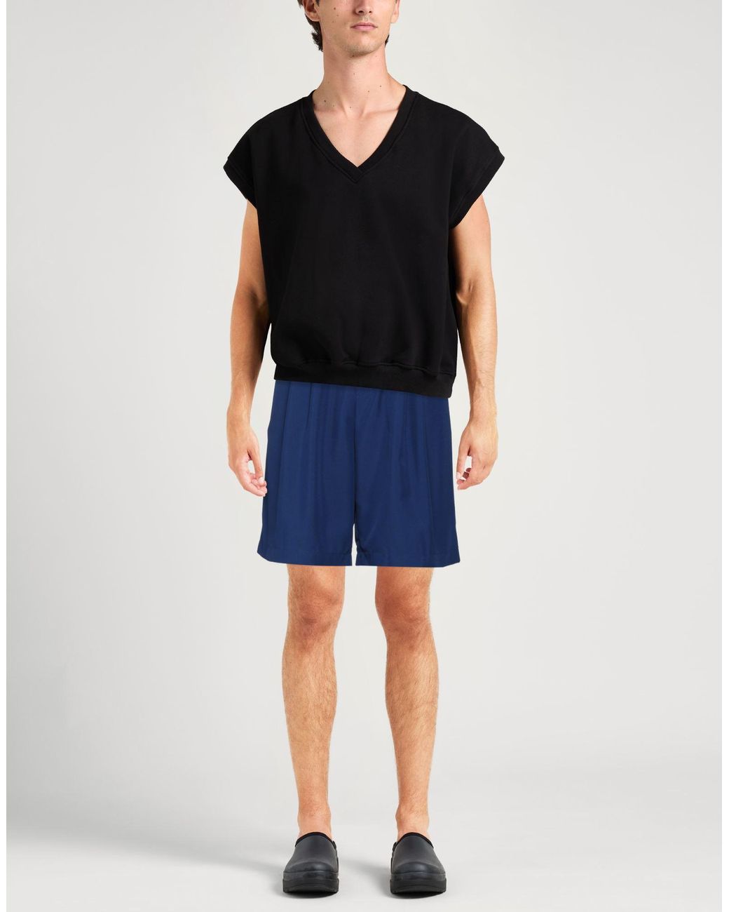 Versace Jeans Couture Blue Shorts & Bermuda Shorts Polyester for men
