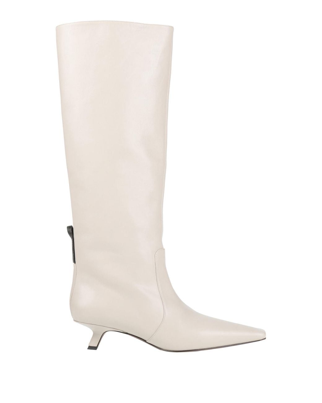 Brunello Cucinelli White Boot