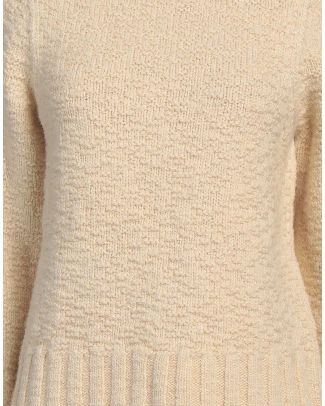 Jil Sander Natural Sweater Wool