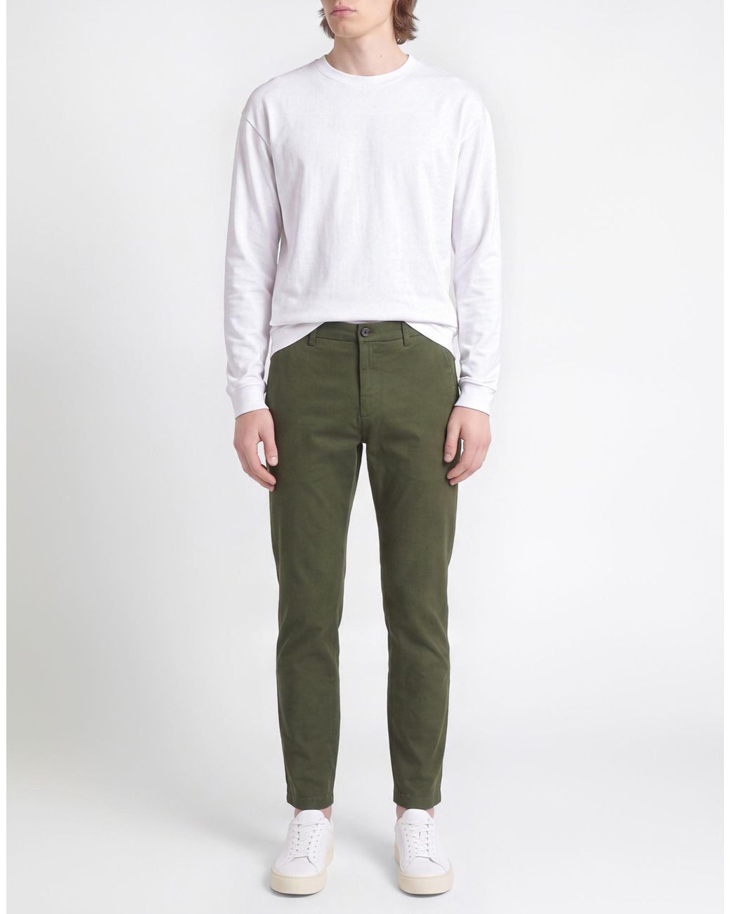 Pantalone di Department 5 in Green da Uomo