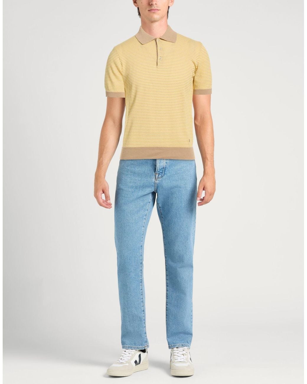Manuel Ritz Yellow Jumper for men