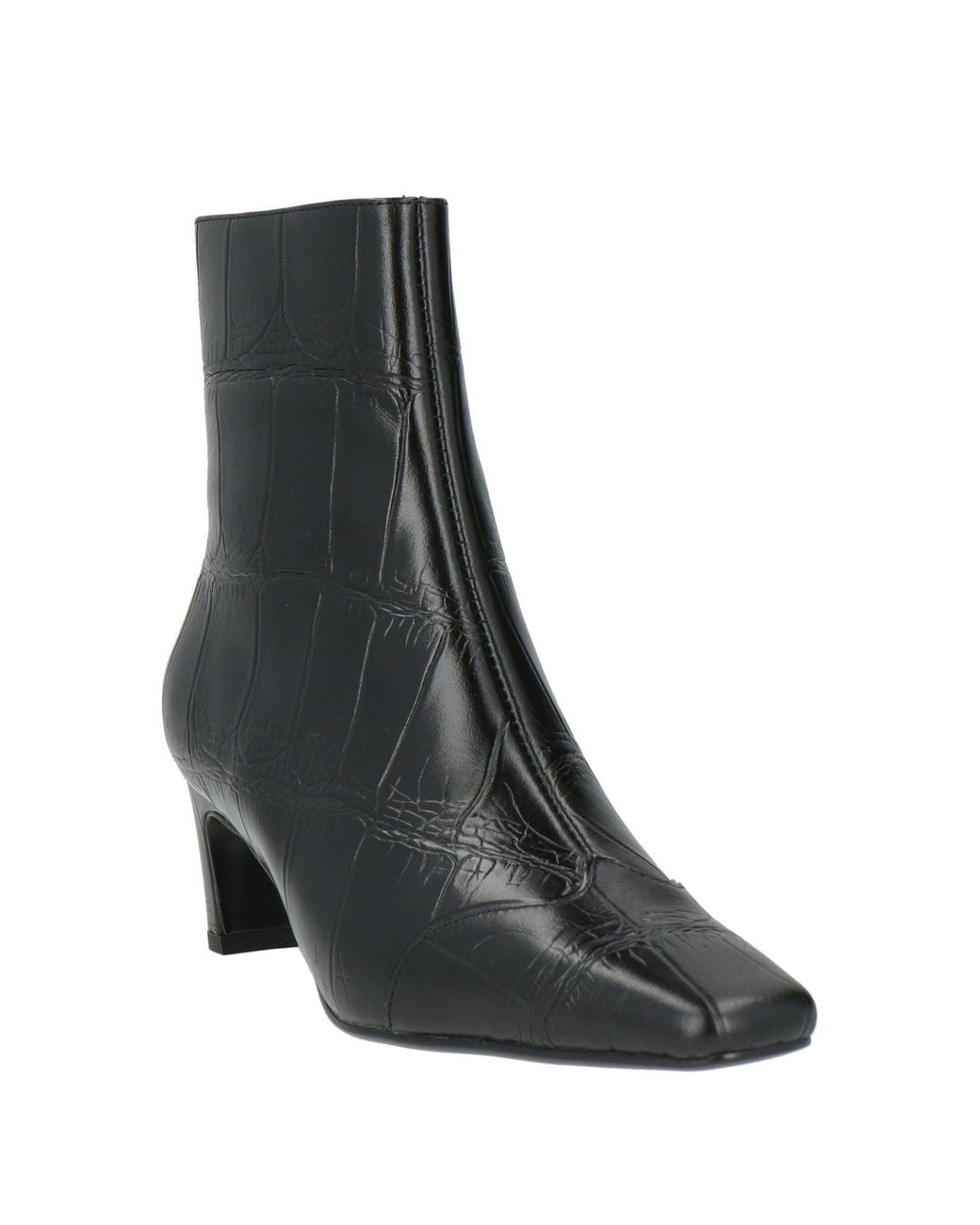 Lola Cruz Black Ankle Boots