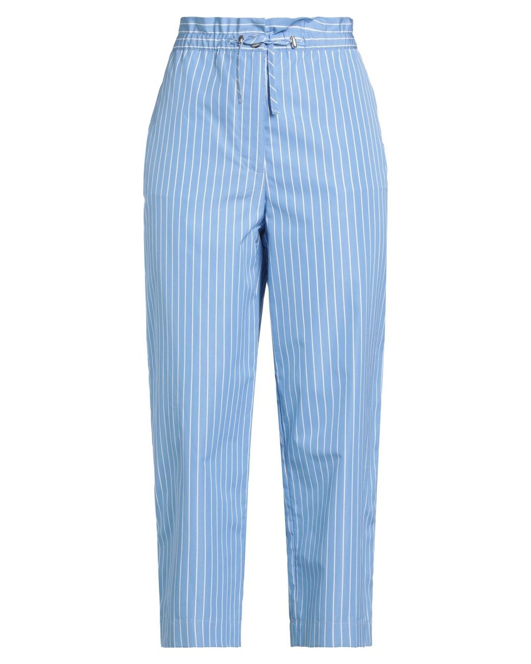 Gran Sasso Blue Pants Cotton