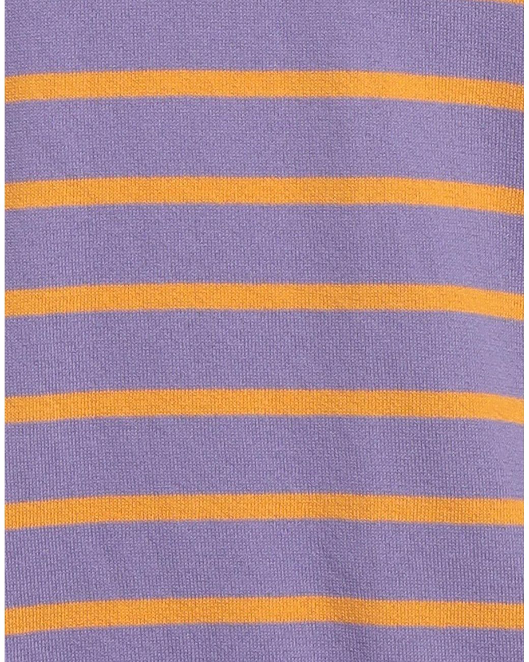 GALLIA Purple Jumper for men