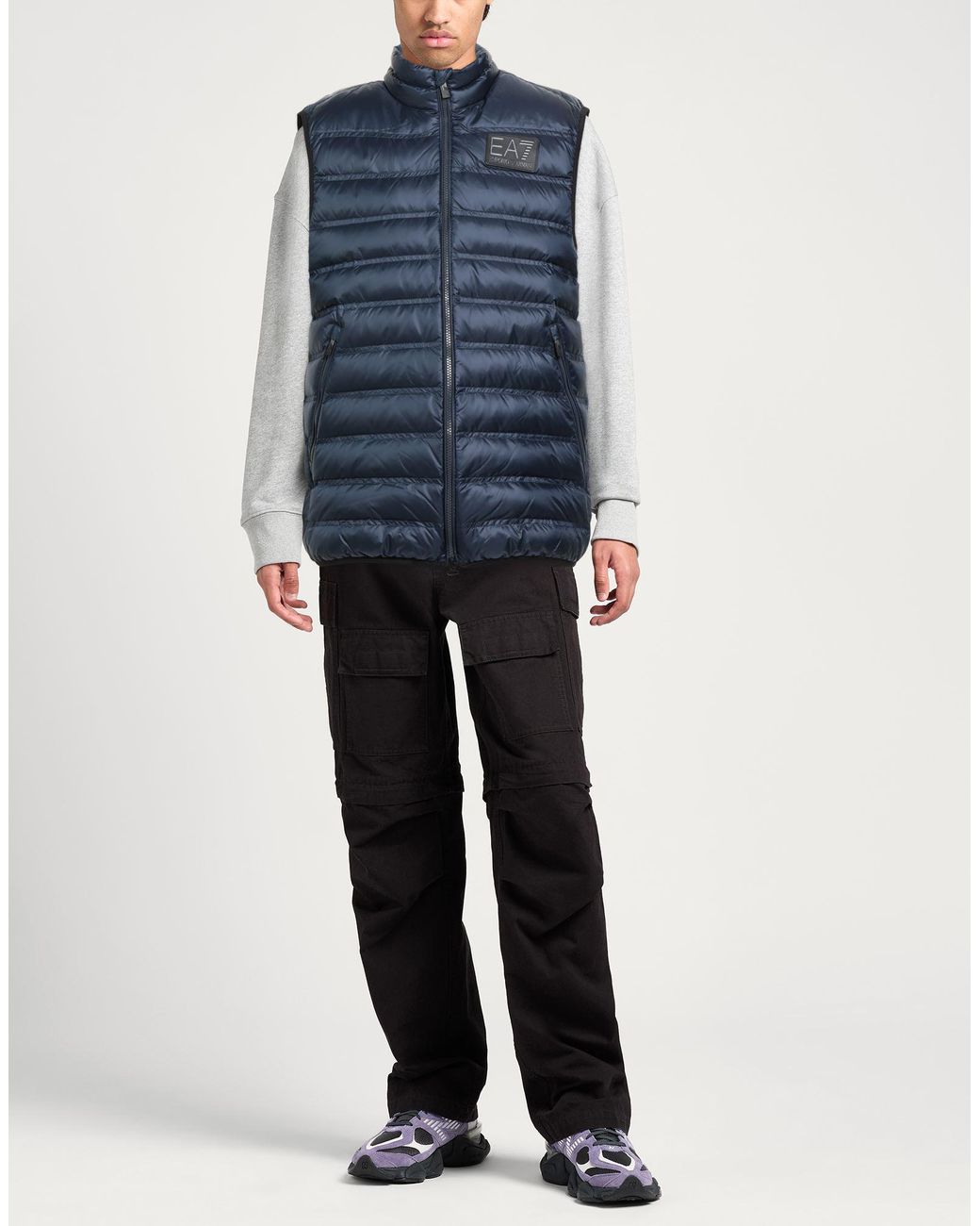 EA7 Blue Vests for men
