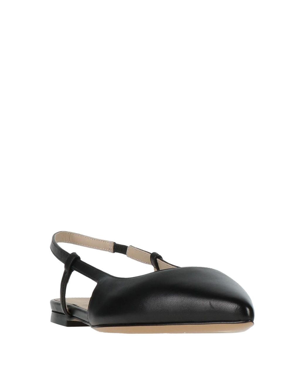 Theory Black Ballet Flats