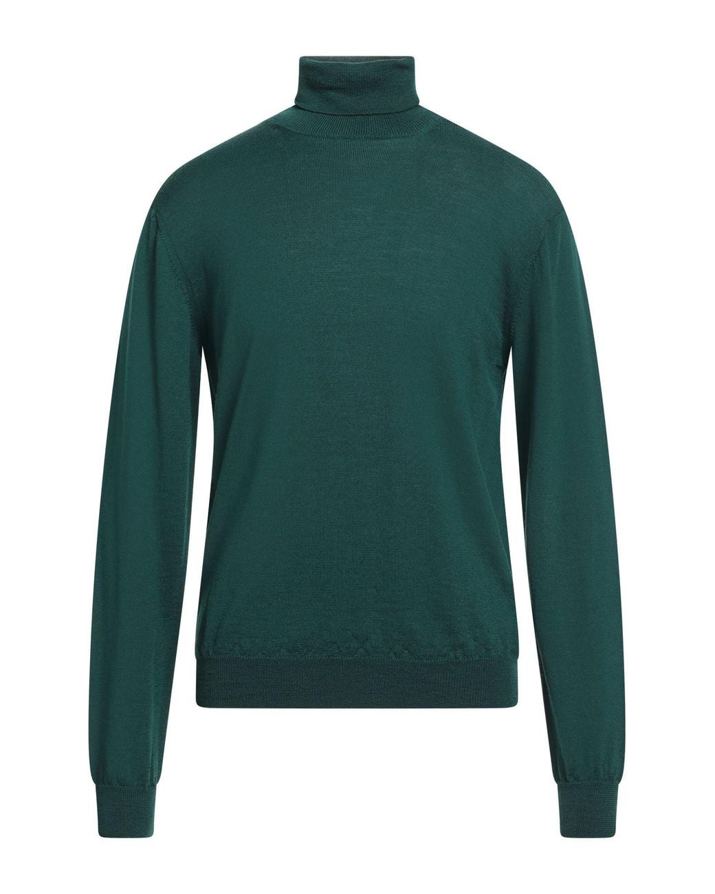 Paoloni Green Turtleneck for men