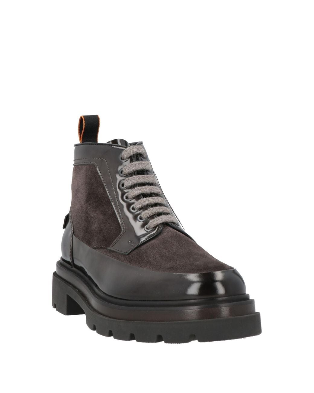 Santoni Brown Ankle Boots for men