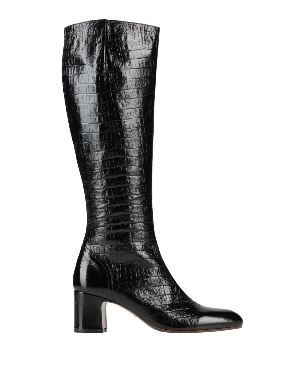 Chie Mihara Black Boot Leather