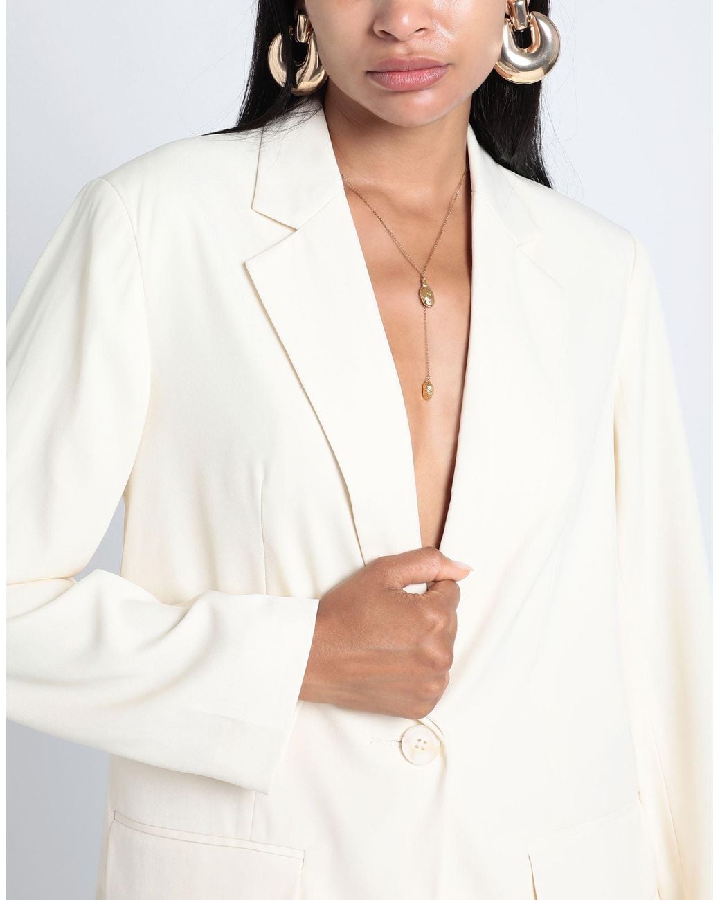 TOPSHOP Natural Blazer