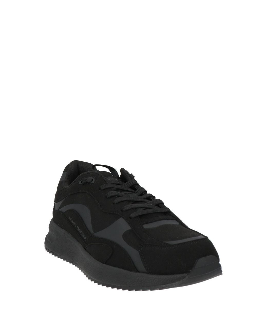 ARMANI EXCHANGE Black Trainers for men