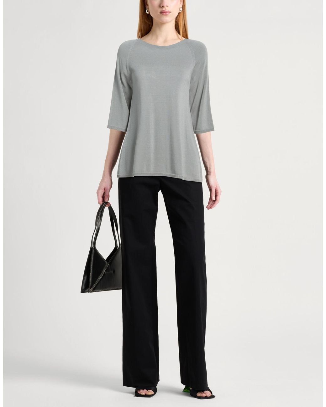 Kangra Gray Sweater Cotton