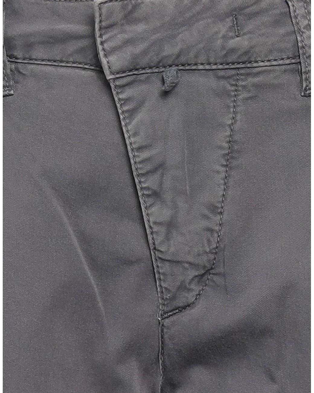 Drykorn Gray Pants Cotton, Elastane