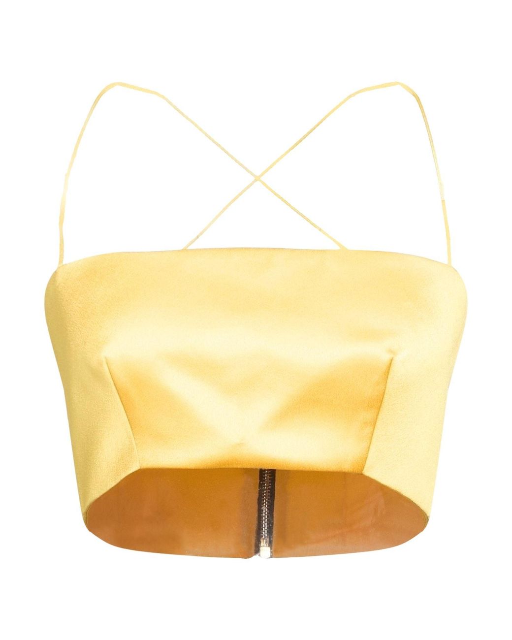 Nineminutes Yellow Top Polyester, Elastane