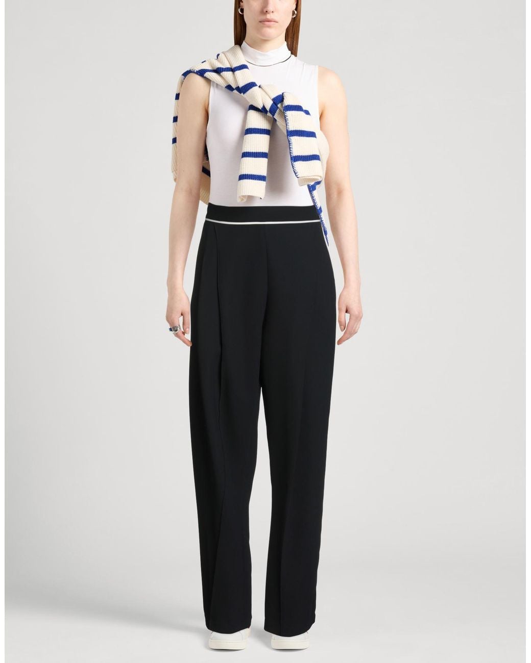 Maticevski Black Pants Polyester