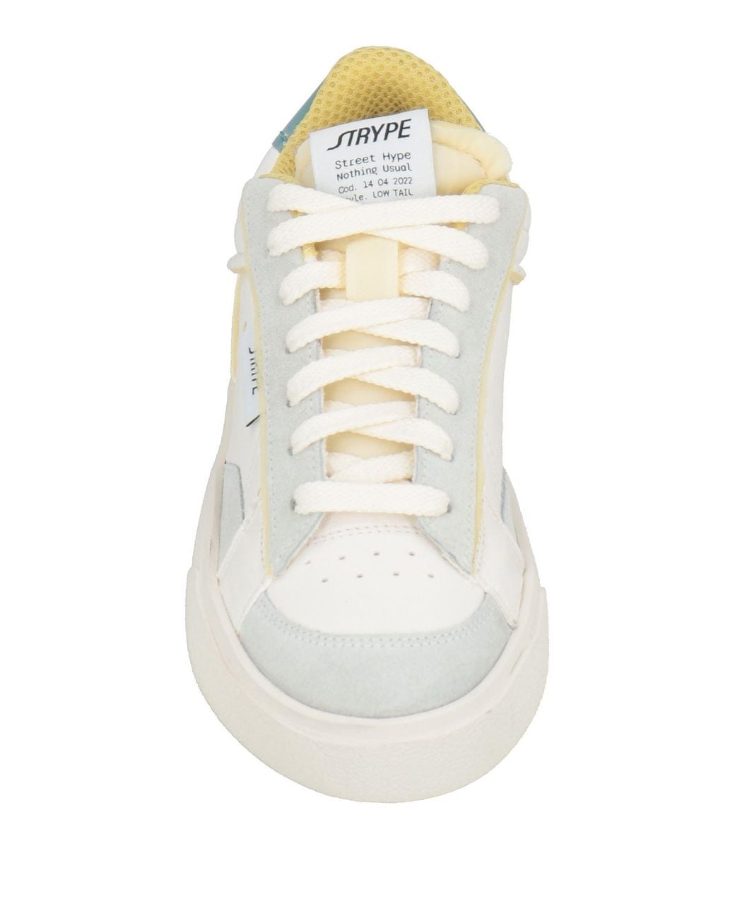 Strype White Sneakers Leather