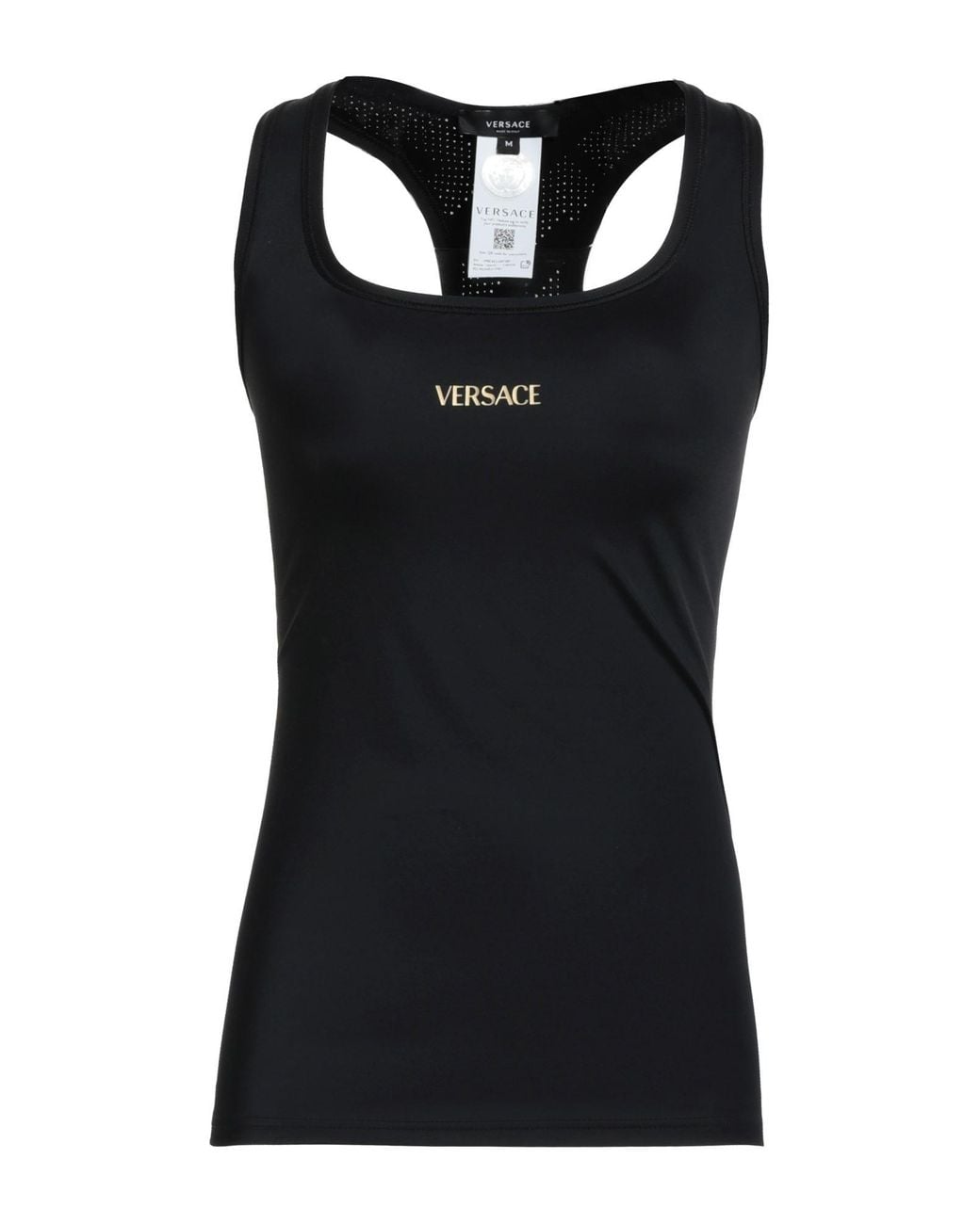Versace Black Tank Top