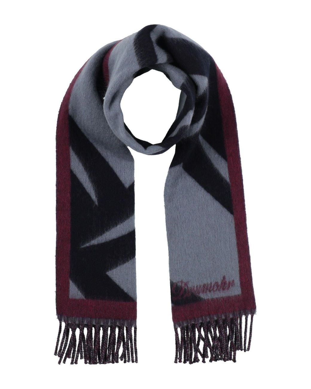 Drumohr Blue Scarves for men
