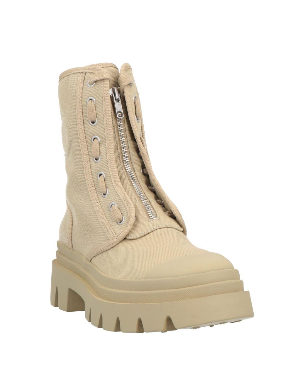Ash Natural Ankle Boots