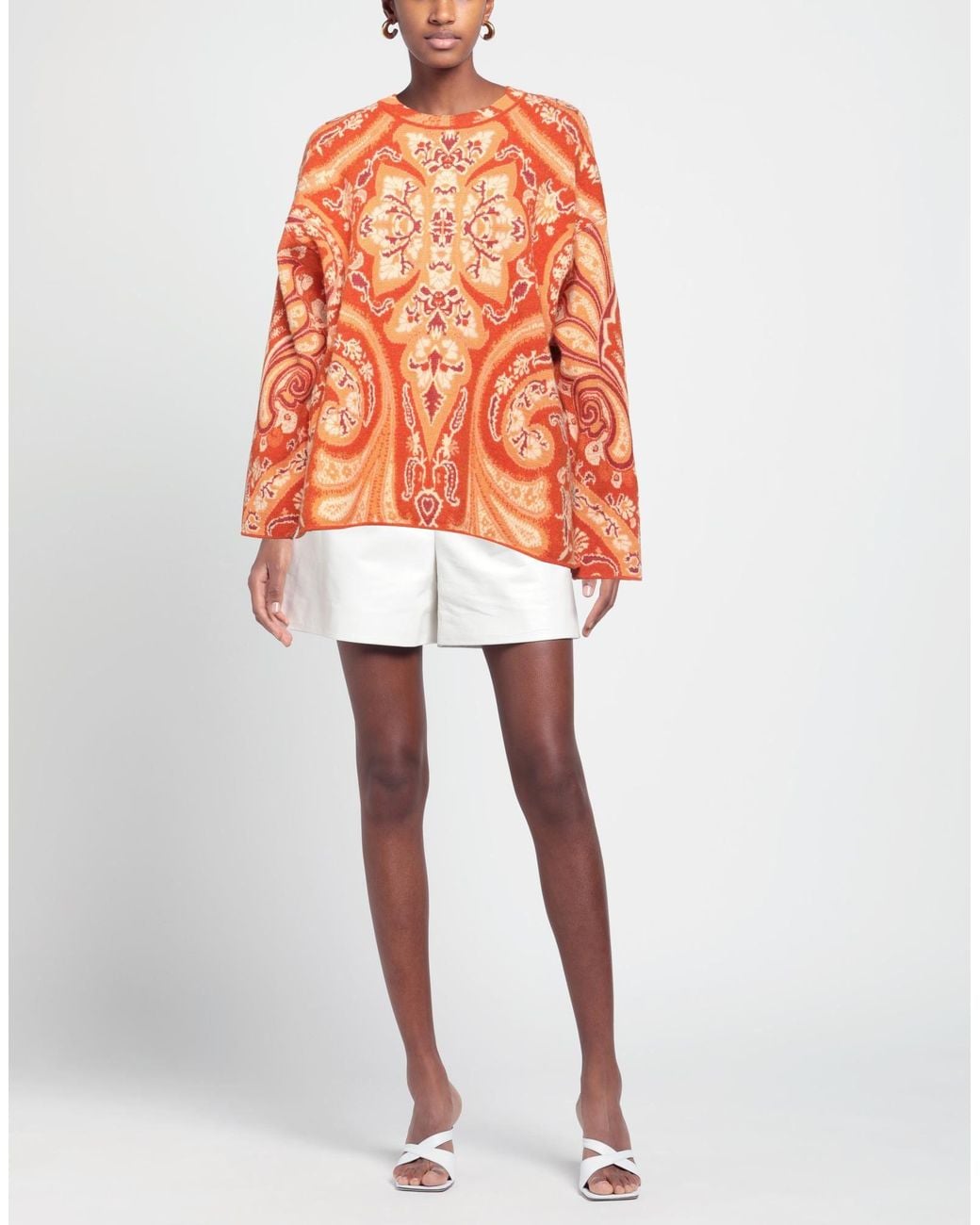 Pullover Etro en coloris Orange