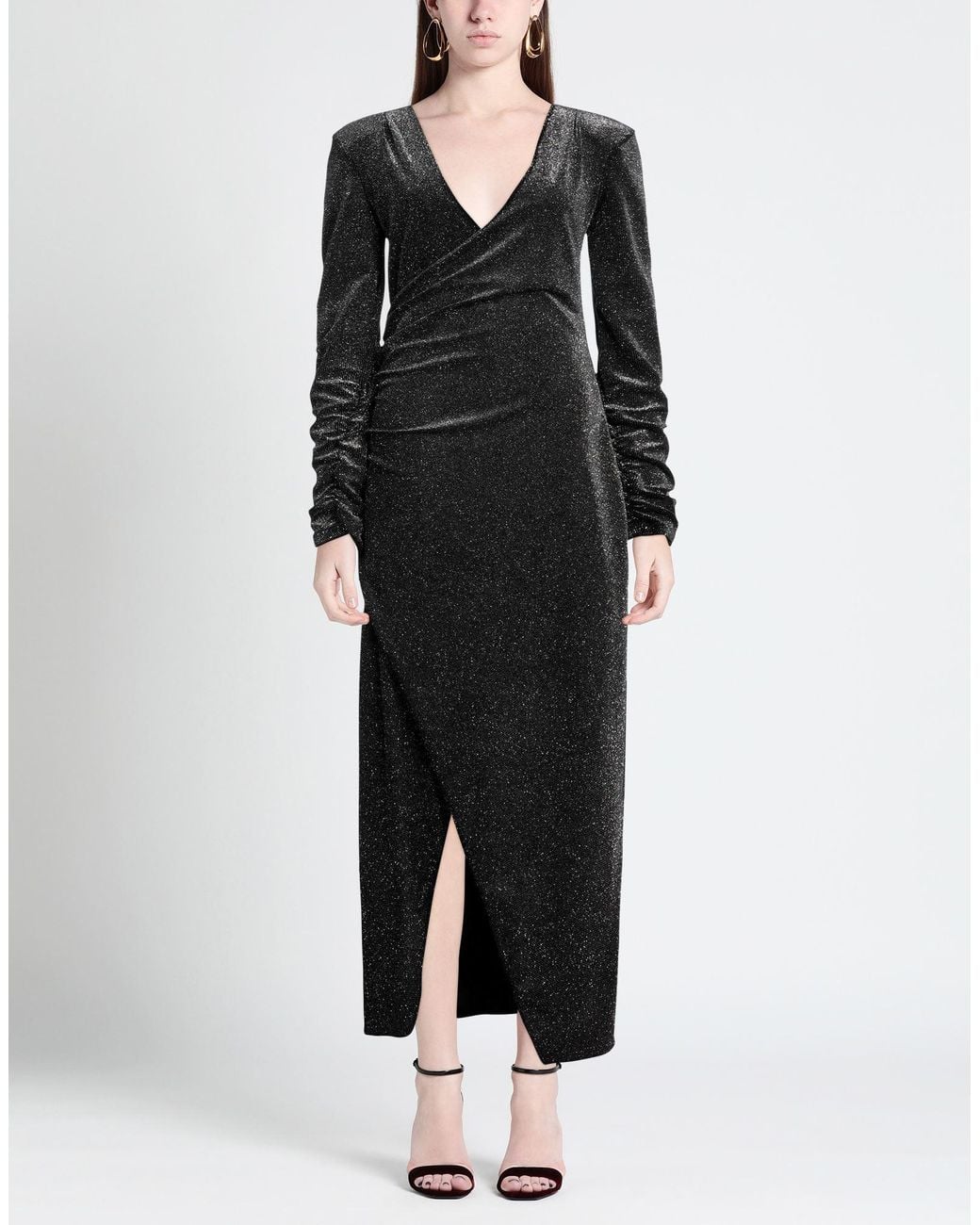 Patrizia Pepe Black Maxi Dress
