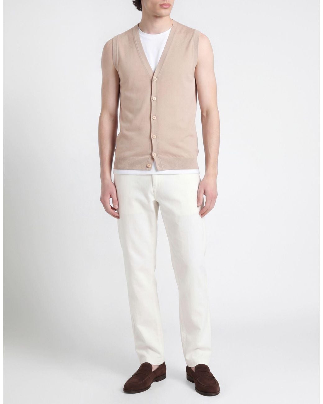 Rebecas Zanone de hombre de color Natural
